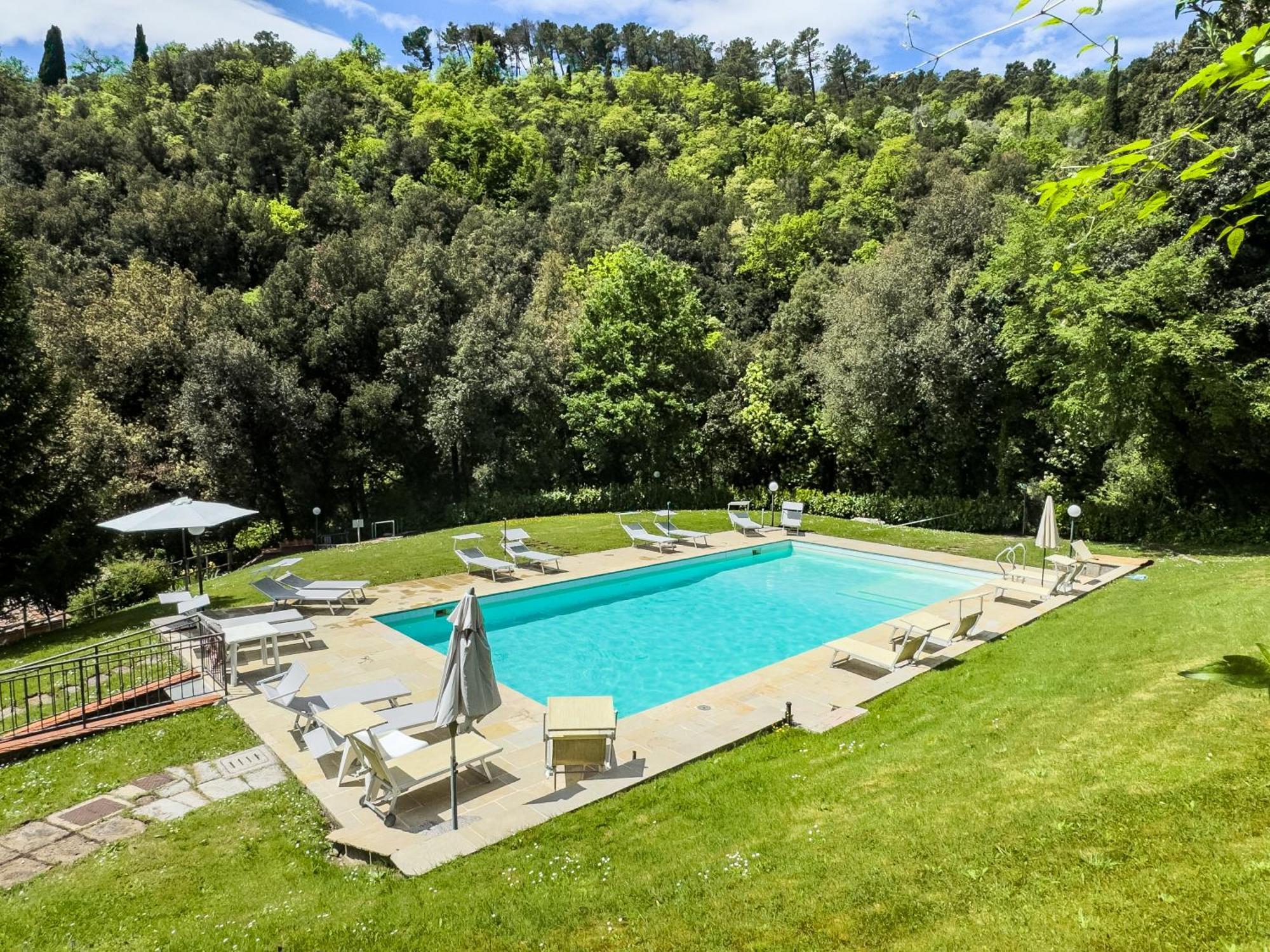 La Ferriera Exclusive Resort - Pool & Waterfall Loro Ciuffenna Esterno foto